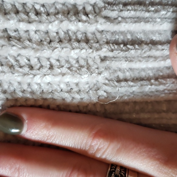 Aerie Cropped Chenille Sparkle Sweater - Picture 11 of 11